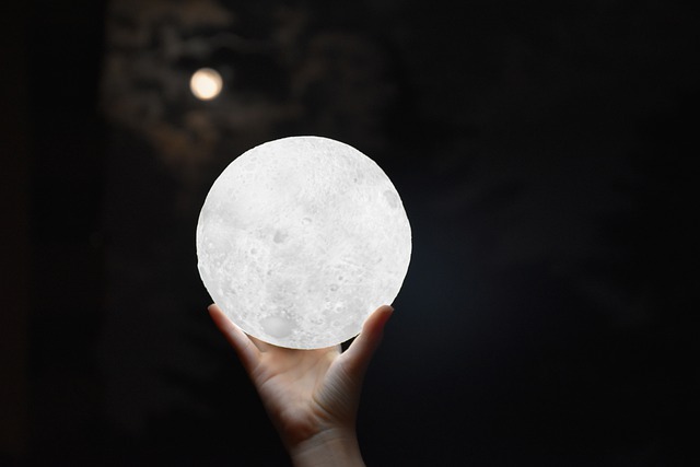 Free download moon lamp night wish dreams hand free picture to be edited with GIMP free online image editor