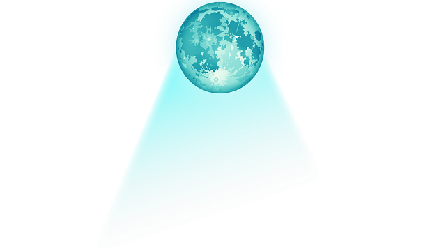 Free download Moon Light Blue -  free illustration to be edited with GIMP free online image editor