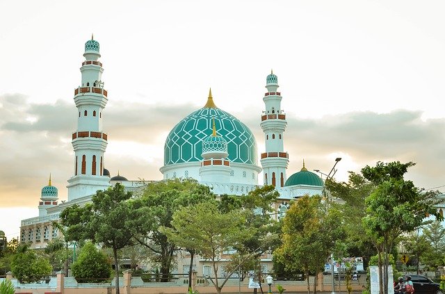 Unduh gratis Masjid Bangunan Muslim - foto atau gambar gratis untuk diedit dengan editor gambar online GIMP