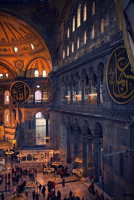 Free download Mosque Hagia Sophia Turkey -  free photo or picture to be edited with GIMP online image editor