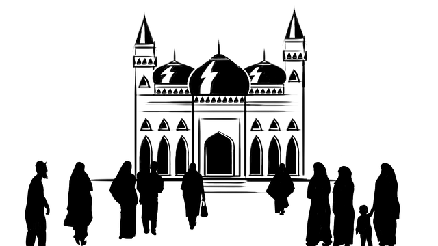 Free download Mosque Muslim Religion -  free illustration to be edited with GIMP free online image editor