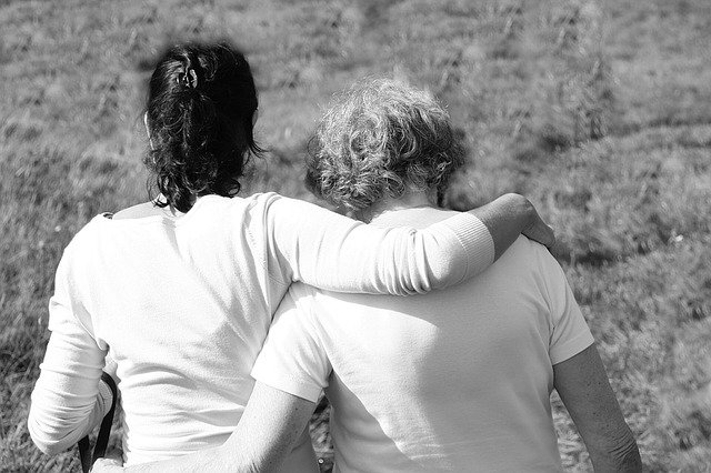 Free download mother daughter together loss joy free picture to be edited with GIMP free online image editor