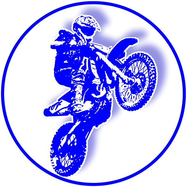 Free download Motor Crosser Dirt Bike -  free illustration to be edited with GIMP free online image editor