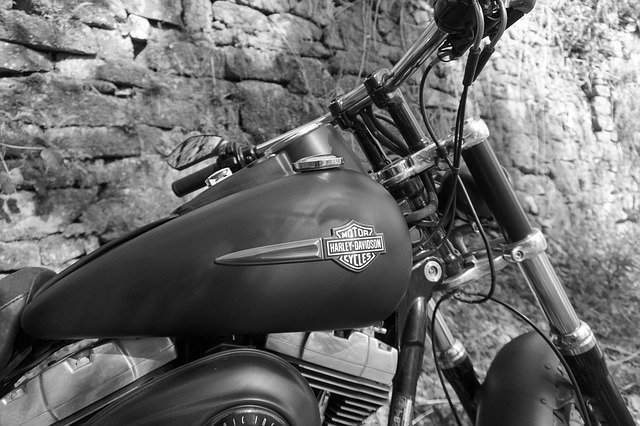 Free download Motorcycle Harley Davidson Fatbob -  free photo or picture to be edited with GIMP online image editor