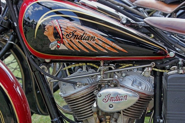 Free download Motorcycle Motor Indian -  free photo or picture to be edited with GIMP online image editor