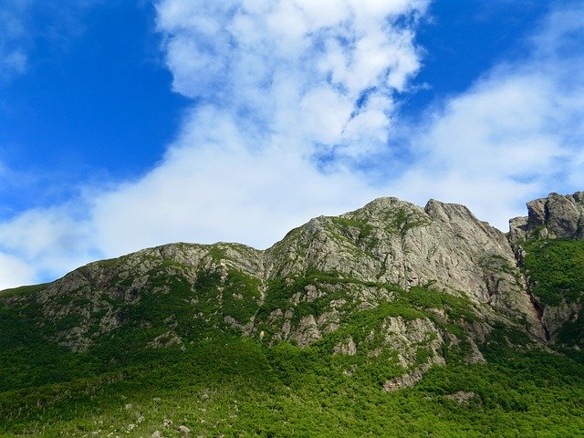 Free download Mountain Clouds Nature -  free photo or picture to be edited with GIMP online image editor