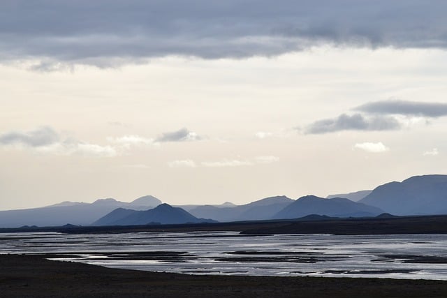 Free download mountain iceland horizon sky free picture to be edited with GIMP free online image editor