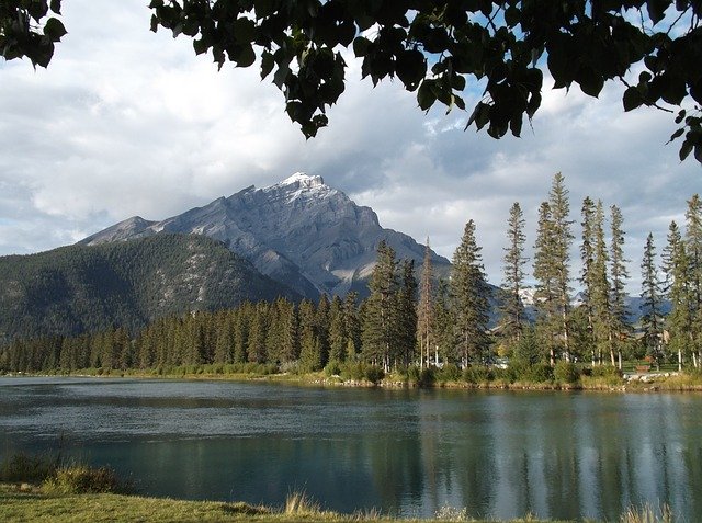 Free download Mountains Banf Alberta -  free photo or picture to be edited with GIMP online image editor