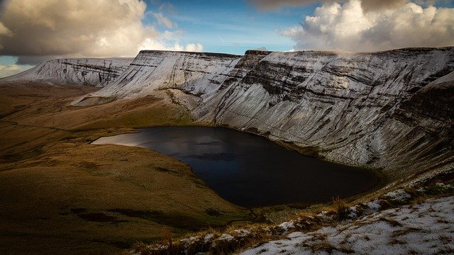 Free download mountains fields lake free picture to be edited with GIMP free online image editor