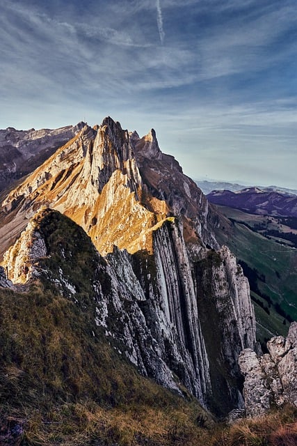 Free download mountains hike rocks appenzell free picture to be edited with GIMP free online image editor