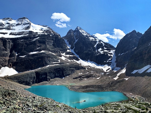 Free download mountains lake o hara canada nature free picture to be edited with GIMP free online image editor