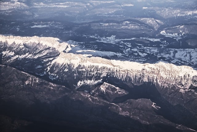 Free download mountains nature alps aerial view free picture to be edited with GIMP free online image editor