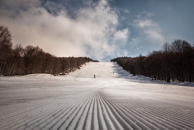 Free download mountain snow lines skier center free picture to be edited with GIMP free online image editor