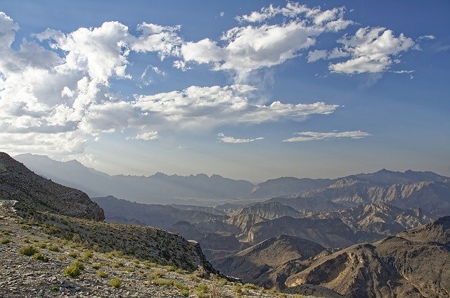 Free download mountains peak panorama sky clouds free picture to be edited with GIMP free online image editor