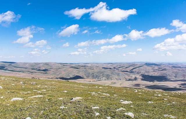 Free download mountains steppe mongolia nature free picture to be edited with GIMP free online image editor