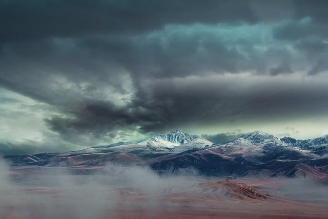 Free download mountains storm clouds sky fog free picture to be edited with GIMP free online image editor