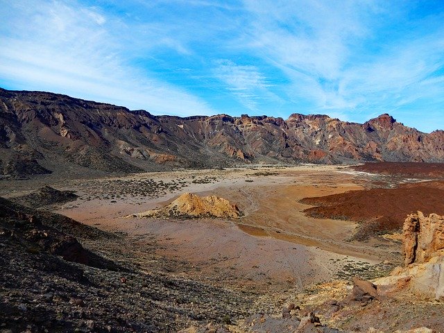 Free download Mountains Tenerife Landscape -  free photo or picture to be edited with GIMP online image editor