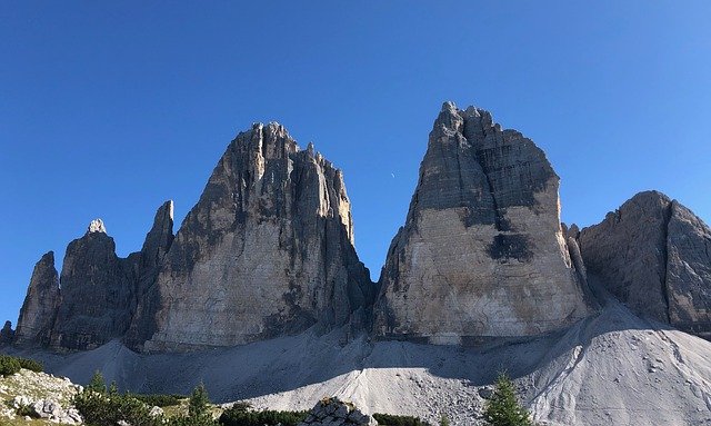 Free download Mountains Three Zinnen South Tyrol -  free free photo or picture to be edited with GIMP online image editor