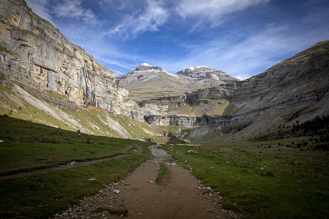 Free download mountains valley ordesa pyrenees free picture to be edited with GIMP free online image editor