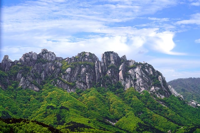 Free download mountain ulsanbawi rock mt seolark free picture to be edited with GIMP free online image editor