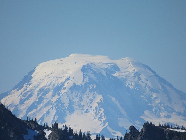 Free download Mt Rainier Dome National -  free photo or picture to be edited with GIMP online image editor