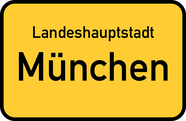 Free download Munich Capital Town Sign City - Free vector graphic on Pixabay free illustration to be edited with GIMP free online image editor