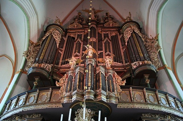 Free download Music Organ Church -  free photo or picture to be edited with GIMP online image editor