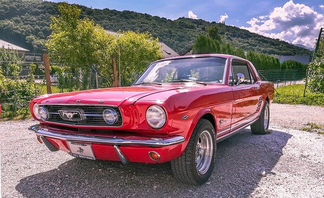 Free download Mustang 1966 66 -  free photo or picture to be edited with GIMP online image editor