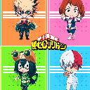 My Hero Academia Chibi 1920x1080  screen for extension Chrome web store in OffiDocs Chromium