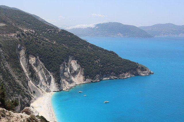 Free download Myrthos Beach Kefalonia Greece -  free photo or picture to be edited with GIMP online image editor