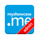 Myshowcase.me Admin  screen for extension Chrome web store in OffiDocs Chromium