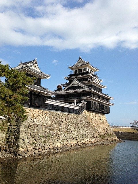 Free download Nakatsu Castle Ishigaki -  free photo or picture to be edited with GIMP online image editor