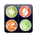 Natural Disaster Monitor  screen for extension Chrome web store in OffiDocs Chromium