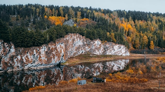 Free download nature forest landscape rock river free picture to be edited with GIMP free online image editor