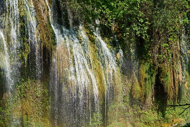 Free download Nature Waterfall Rocks -  free photo or picture to be edited with GIMP online image editor