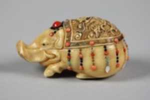 Free download Netsuke of Boar free photo or picture to be edited with GIMP online image editor