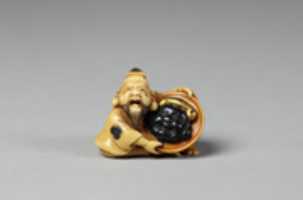 Free download Netsuke of Daikoku with Hotei free photo or picture to be edited with GIMP online image editor