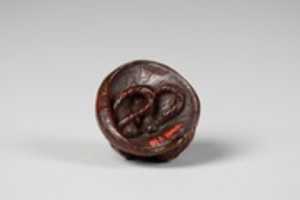 Free download Netsuke of Frog on a Straw Hat free photo or picture to be edited with GIMP online image editor