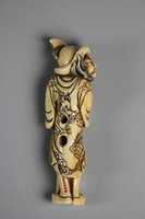 Free download Netsuke of Large Masked Figure free photo or picture to be edited with GIMP online image editor