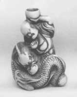 Free download Netsuke of Man and Dragon free photo or picture to be edited with GIMP online image editor