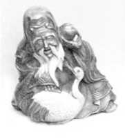 Free download Netsuke of Old Man and Stork free photo or picture to be edited with GIMP online image editor