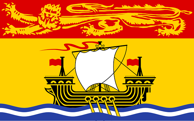 Free download New Brunswick Flag - Free vector graphic on Pixabay free illustration to be edited with GIMP free online image editor