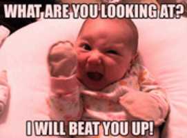 Free download new-picture-of-funny-baby-with-message free photo or picture to be edited with GIMP online image editor