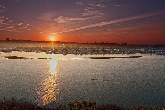 Free download Newport Beach Orange County Bay free photo template to be edited with GIMP online image editor