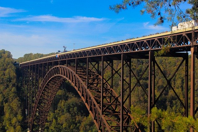 Free download New River Gorge Bridge Day -  free photo or picture to be edited with GIMP online image editor