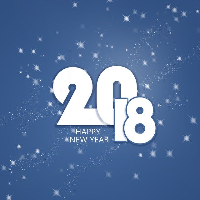 Free download New Year 2018 Sylvester YearS -  free illustration to be edited with GIMP free online image editor