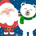 New year | Santa Claus | Snow bear THEME 2018  screen for extension Chrome web store in OffiDocs Chromium