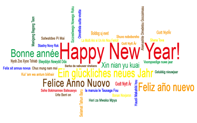 Free download New YearS Day Greetings Isolated -  free illustration to be edited with GIMP free online image editor