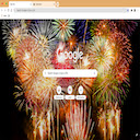 New Year SpecialThemeforchrome  screen for extension Chrome web store in OffiDocs Chromium