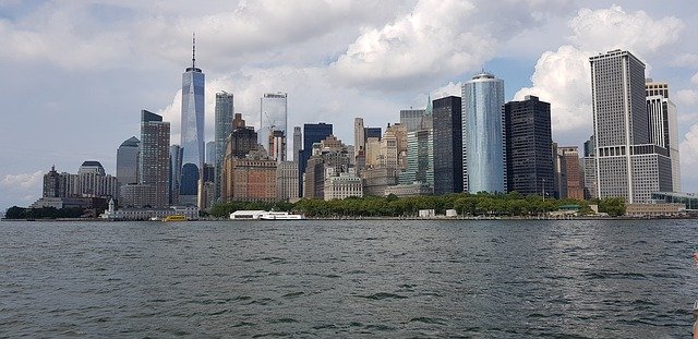 Free download Newyork Skyline Manhattan -  free photo or picture to be edited with GIMP online image editor